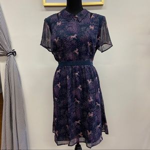 Modcloth Lace & Mesh Horse Dress